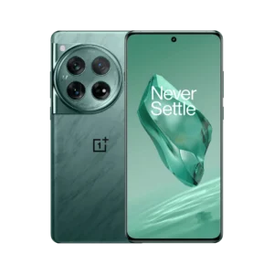 OnePlus 12 Flowy Emerald coloured mobile