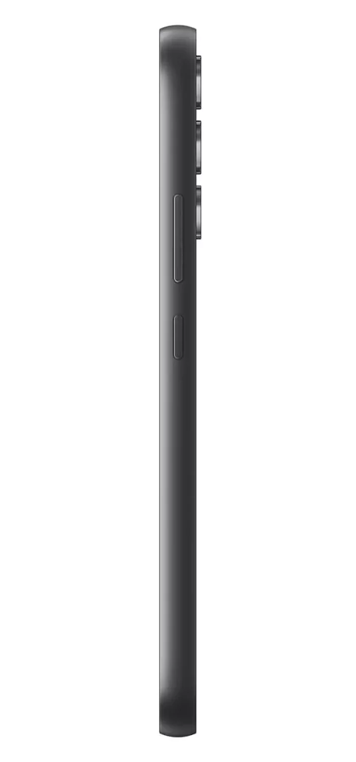 Samsung Galaxy A34 right side graphite coloured mobile