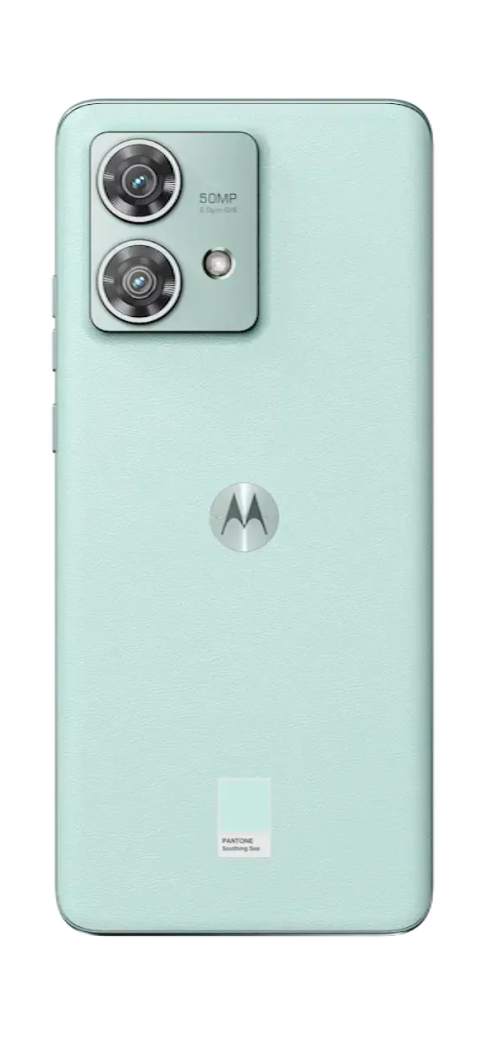 Motorola edge 40 NEO back side Pantone coloured mobile